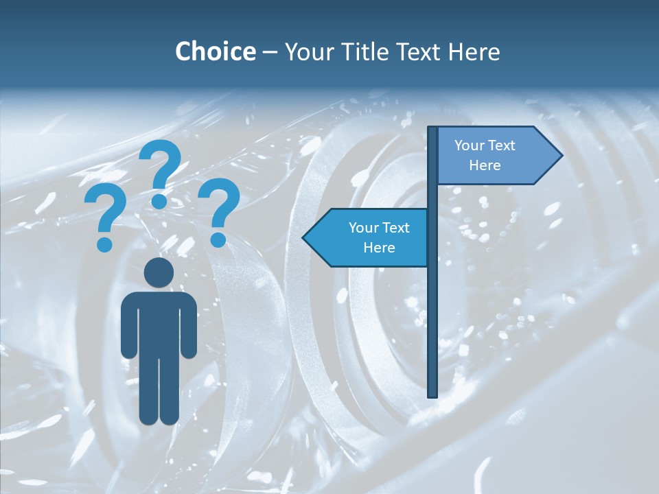 Luxury Sportster Rim PowerPoint Template