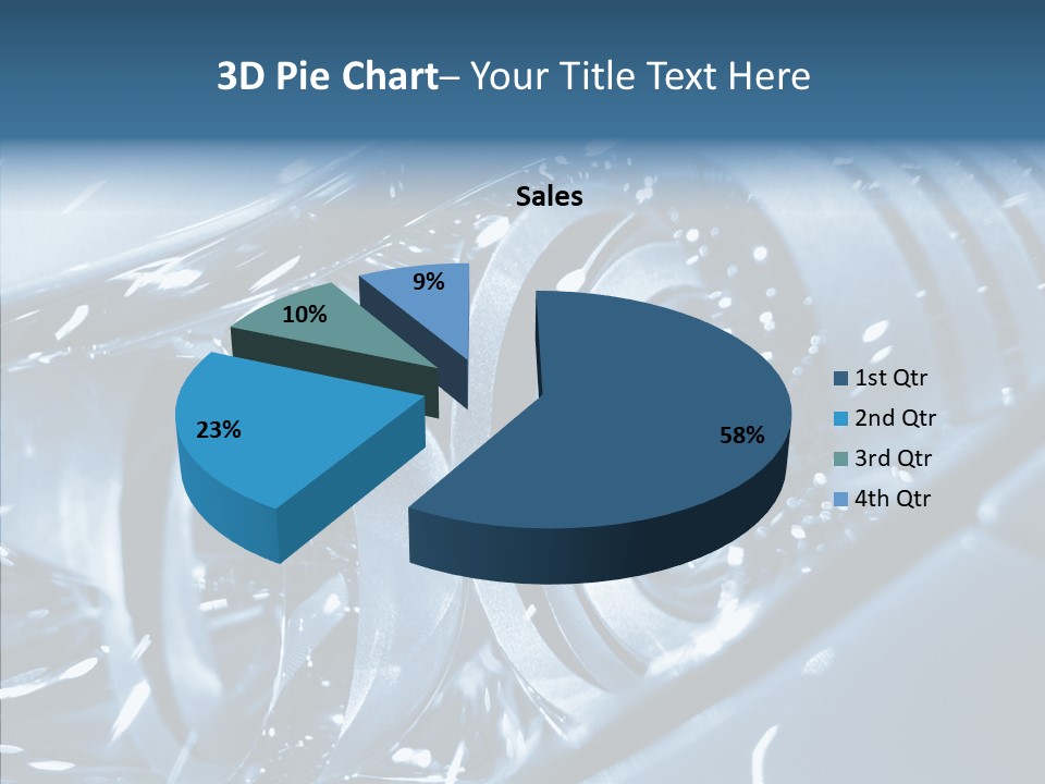 Luxury Sportster Rim PowerPoint Template