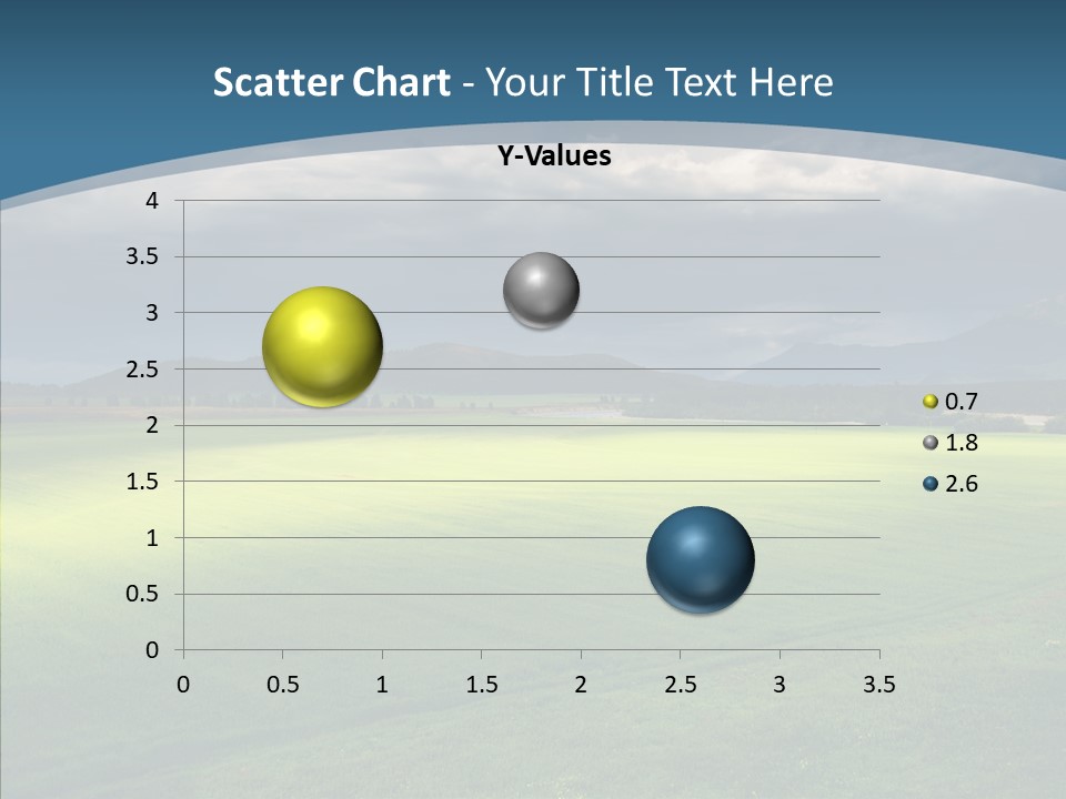 Rain Field Farming PowerPoint Template