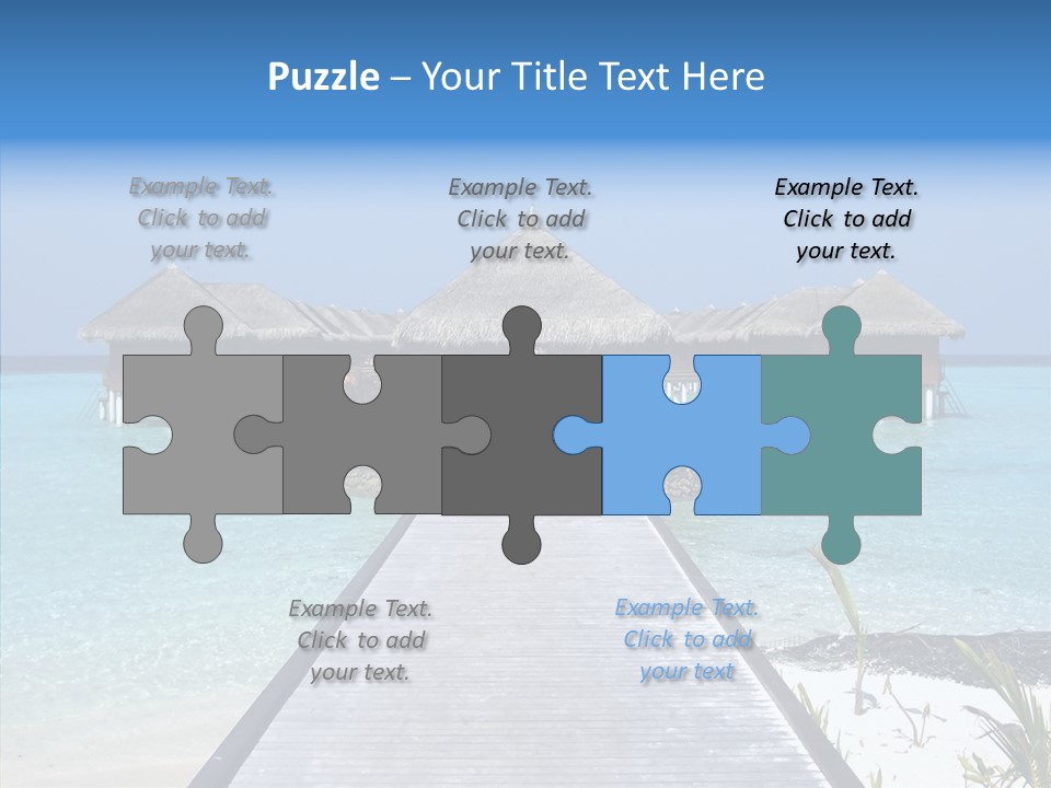 Conference Room Table PowerPoint Template