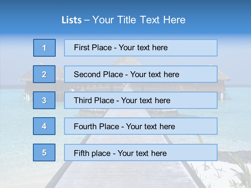 Conference Room Table PowerPoint Template
