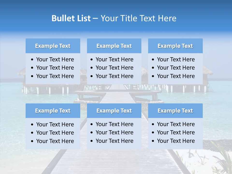 Conference Room Table PowerPoint Template