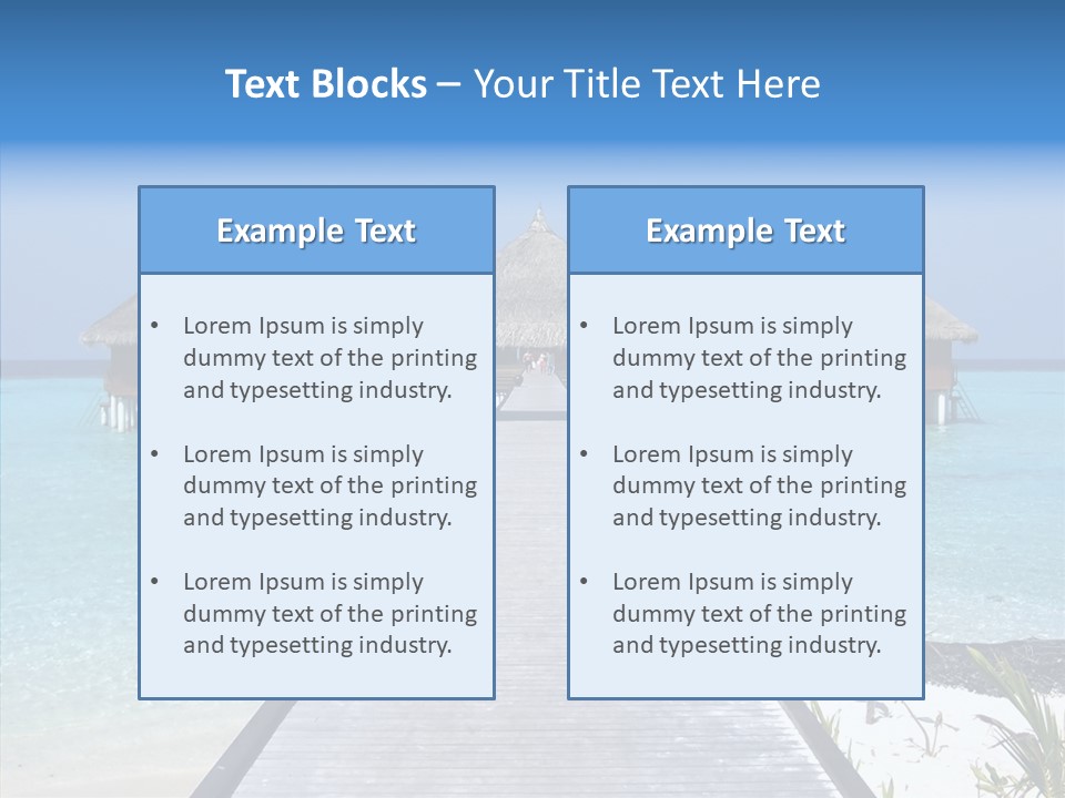 Conference Room Table PowerPoint Template