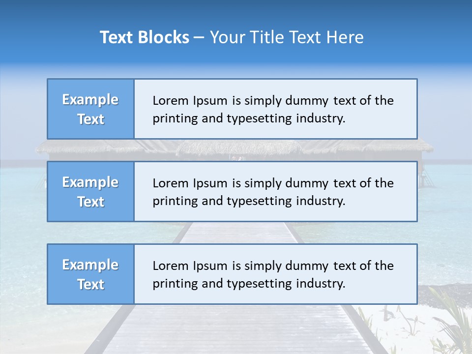 Conference Room Table PowerPoint Template