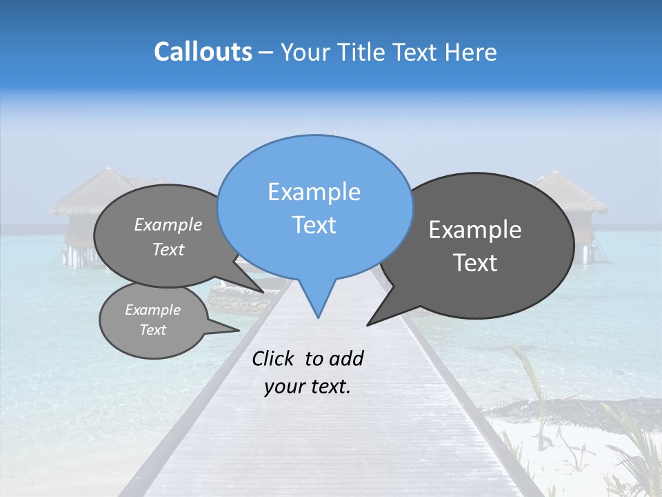 Conference Room Table PowerPoint Template