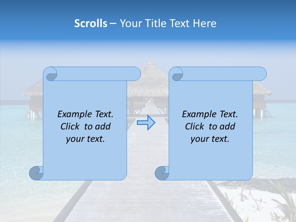 Conference Room Table PowerPoint Template