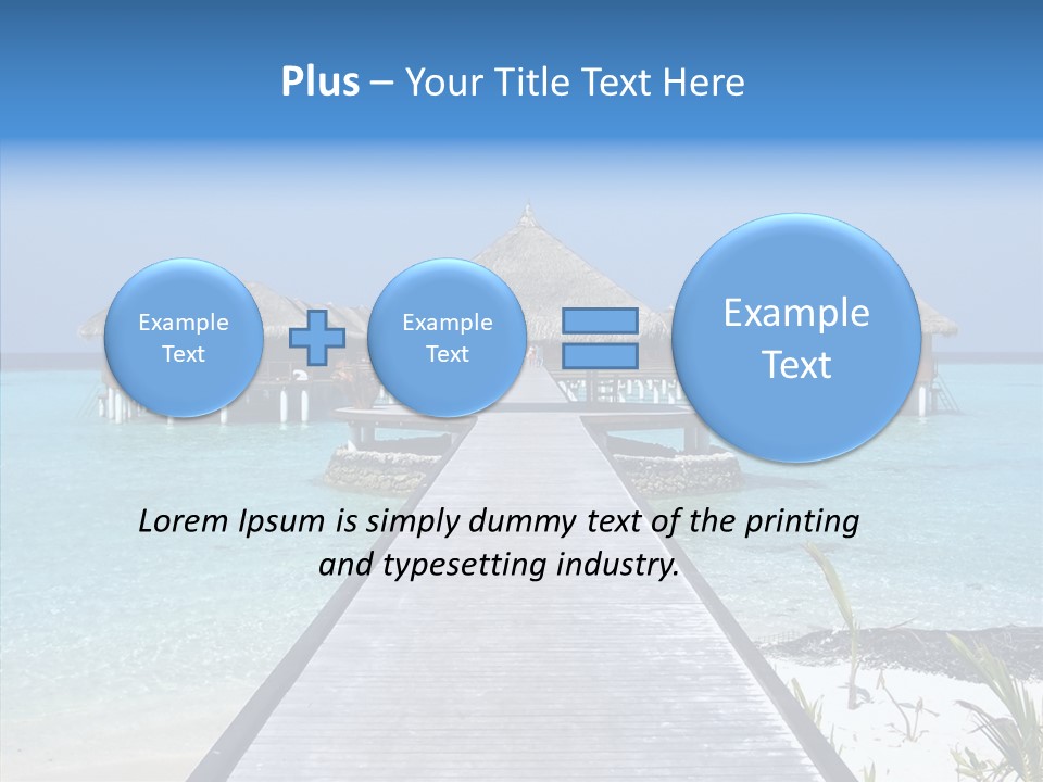 Conference Room Table PowerPoint Template