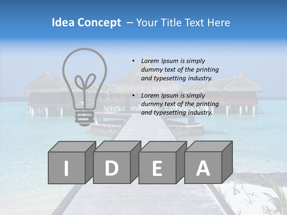 Conference Room Table PowerPoint Template