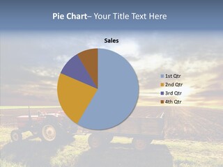 Plow Motor Agriculture PowerPoint Template
