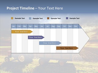 Plow Motor Agriculture PowerPoint Template
