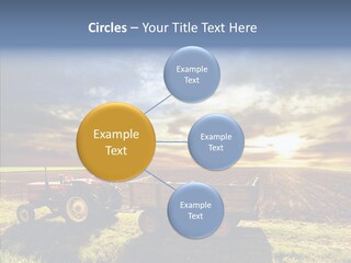 Plow Motor Agriculture PowerPoint Template