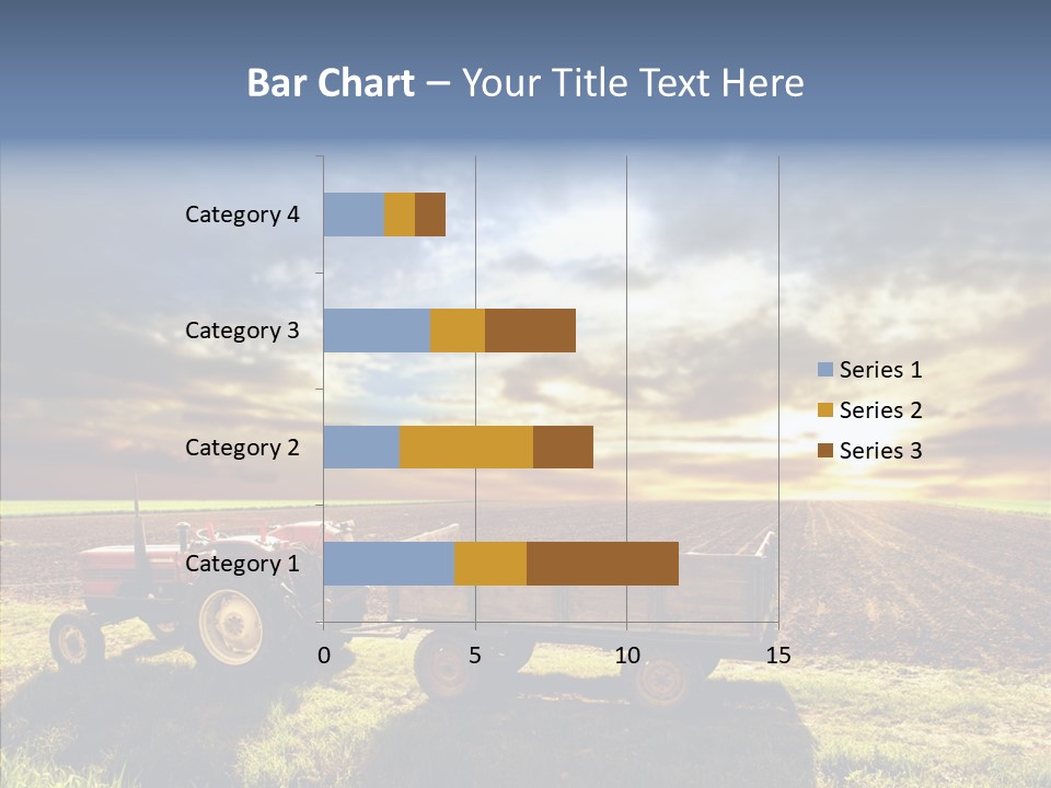 Plow Motor Agriculture PowerPoint Template