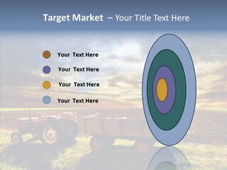 Plow Motor Agriculture PowerPoint Template