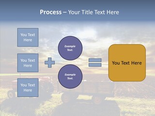 Plow Motor Agriculture PowerPoint Template