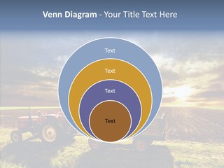 Plow Motor Agriculture PowerPoint Template