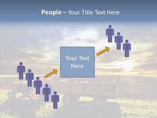 Plow Motor Agriculture PowerPoint Template