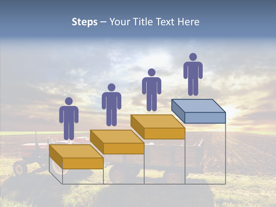 Plow Motor Agriculture PowerPoint Template