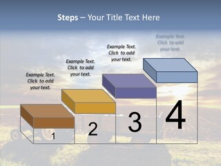 Plow Motor Agriculture PowerPoint Template