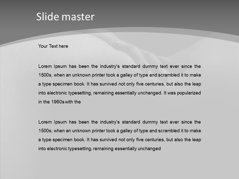 Together Character Itting PowerPoint Template