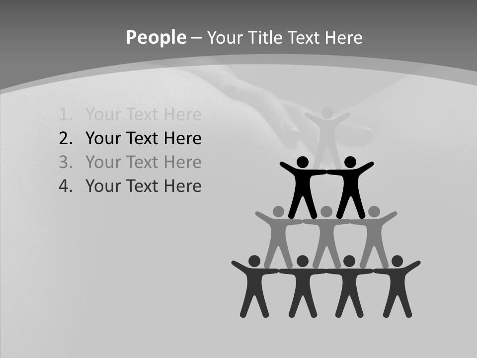Together Character Itting PowerPoint Template