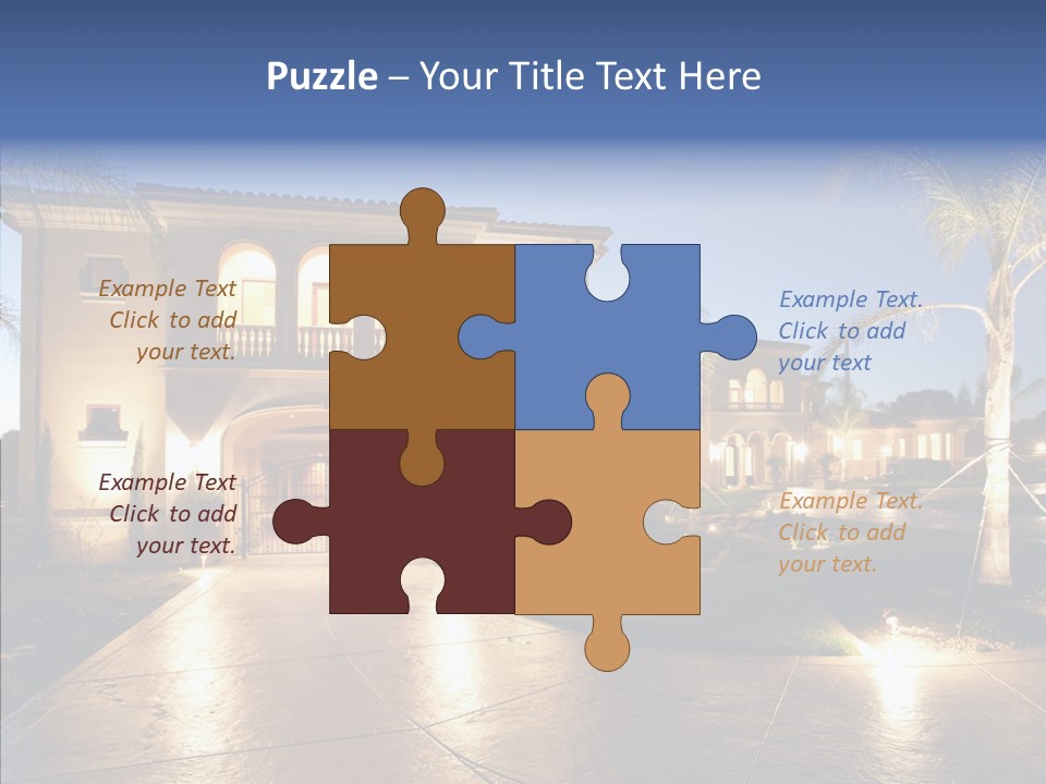 Canadian Luxe Riche PowerPoint Template