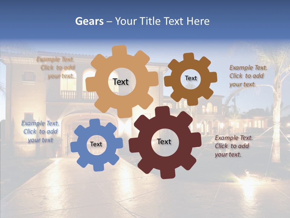 Canadian Luxe Riche PowerPoint Template