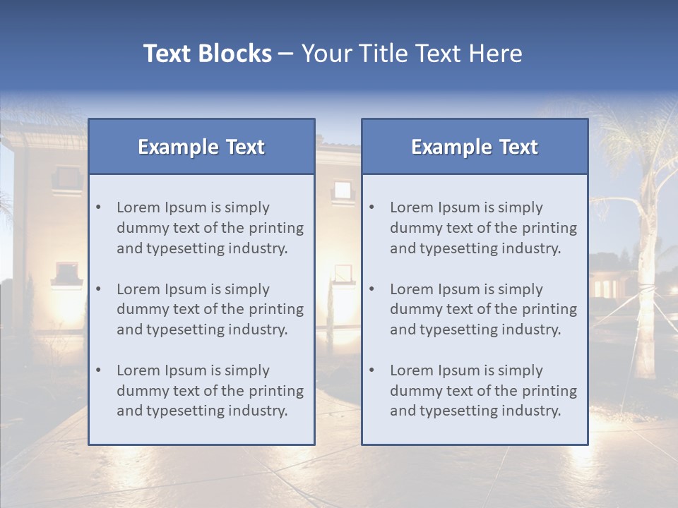 Canadian Luxe Riche PowerPoint Template
