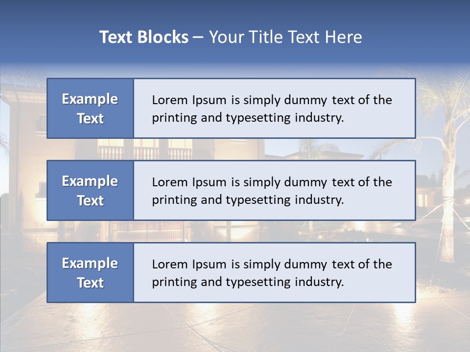 Canadian Luxe Riche PowerPoint Template