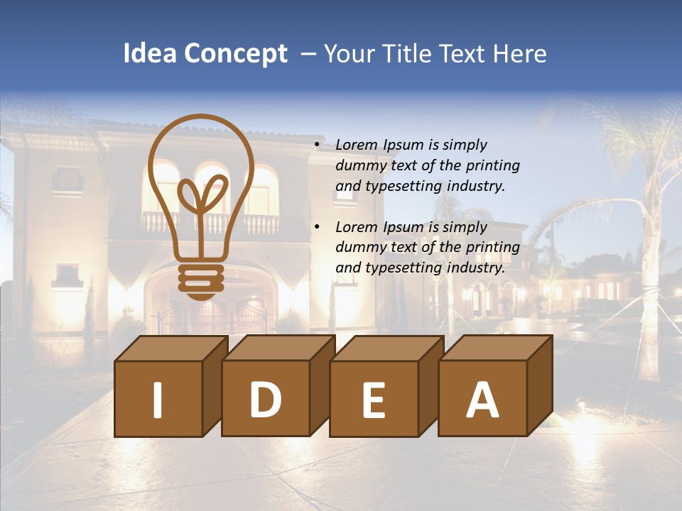 Canadian Luxe Riche PowerPoint Template