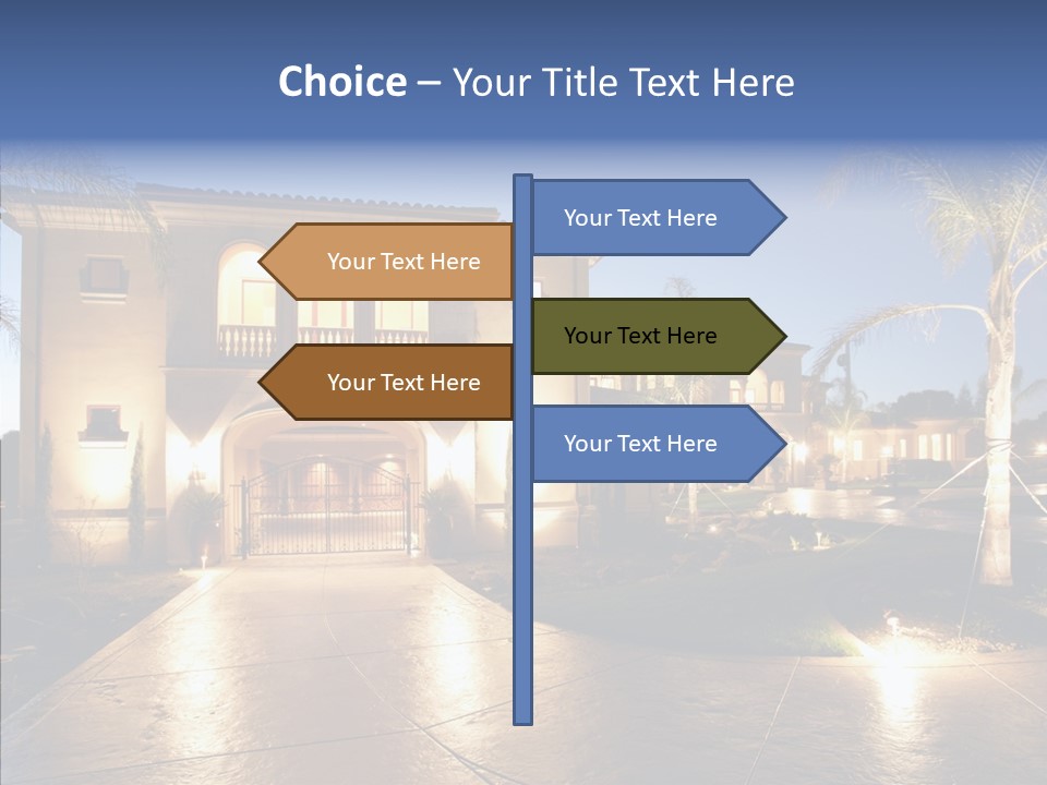 Canadian Luxe Riche PowerPoint Template