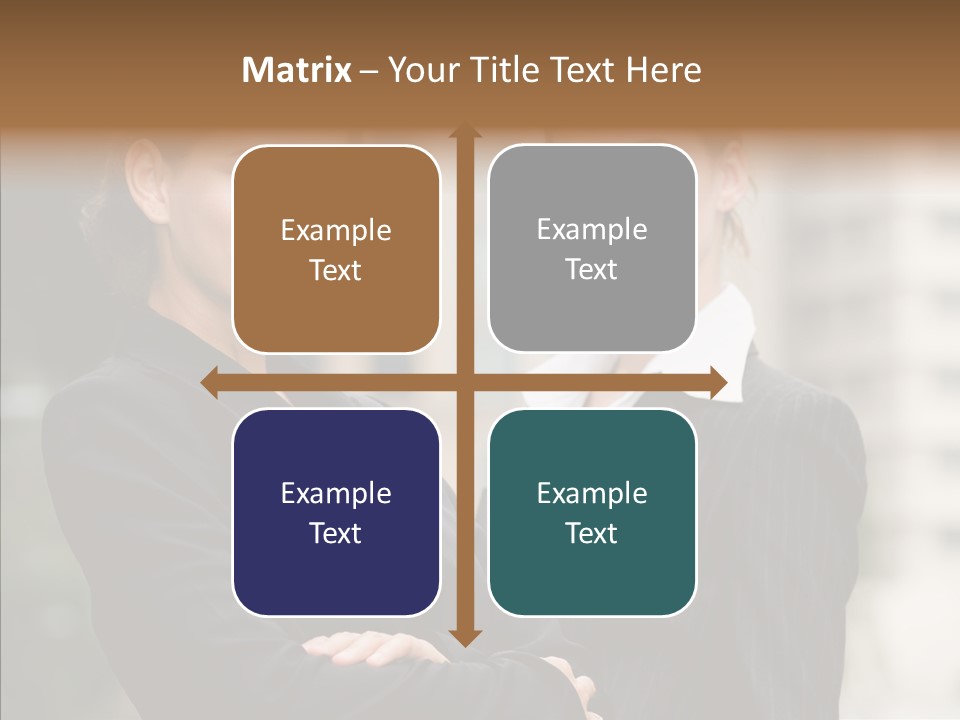 S Smart Blouse PowerPoint Template