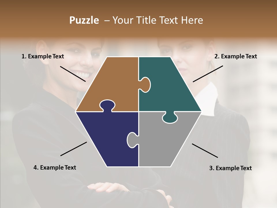 S Smart Blouse PowerPoint Template