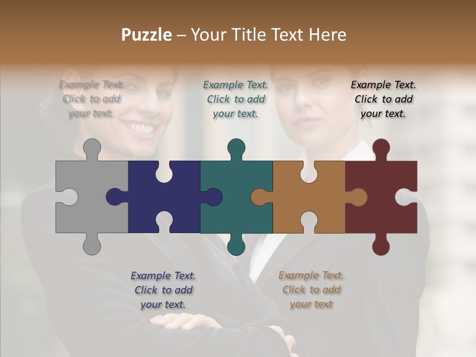 S Smart Blouse PowerPoint Template