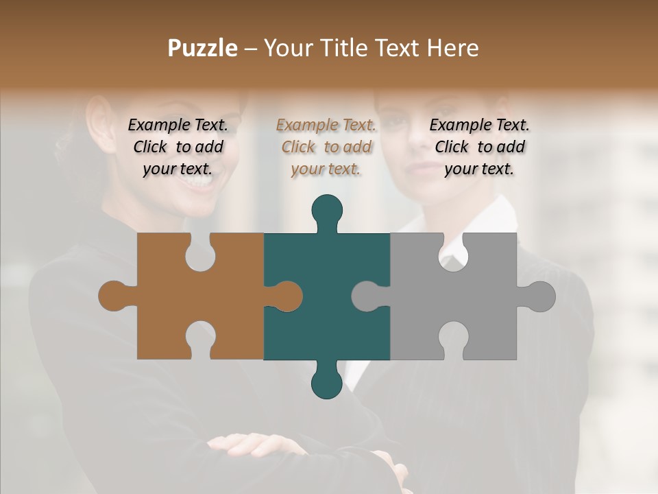 S Smart Blouse PowerPoint Template