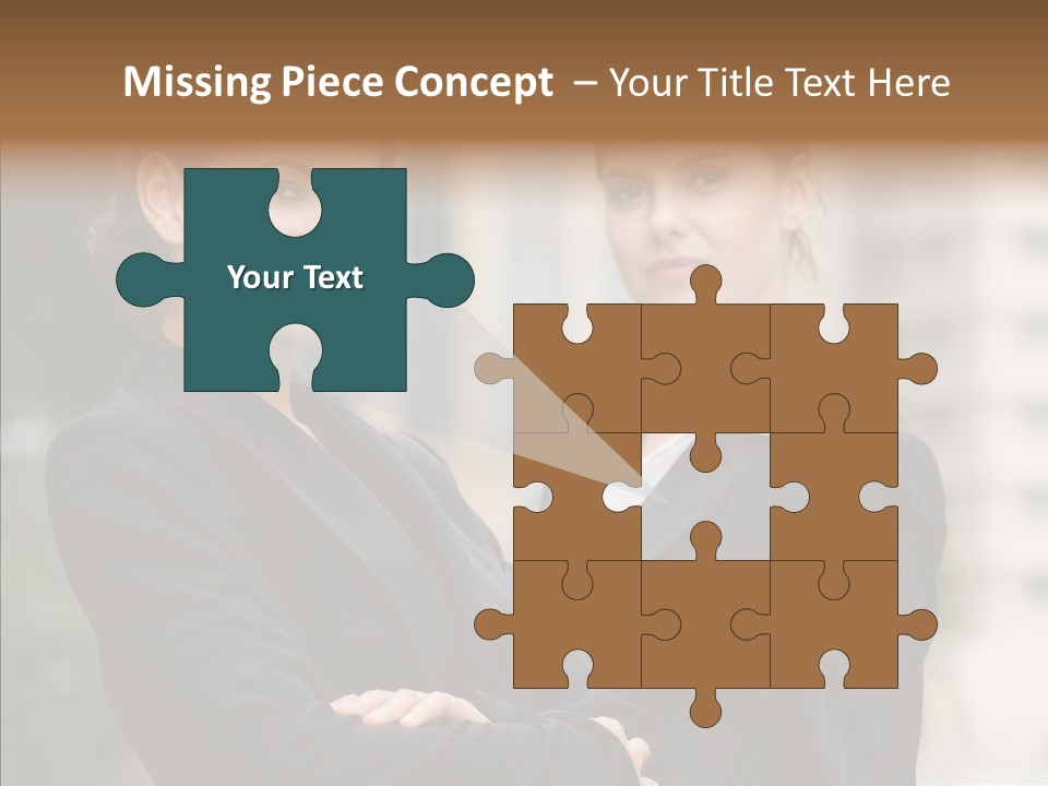 S Smart Blouse PowerPoint Template