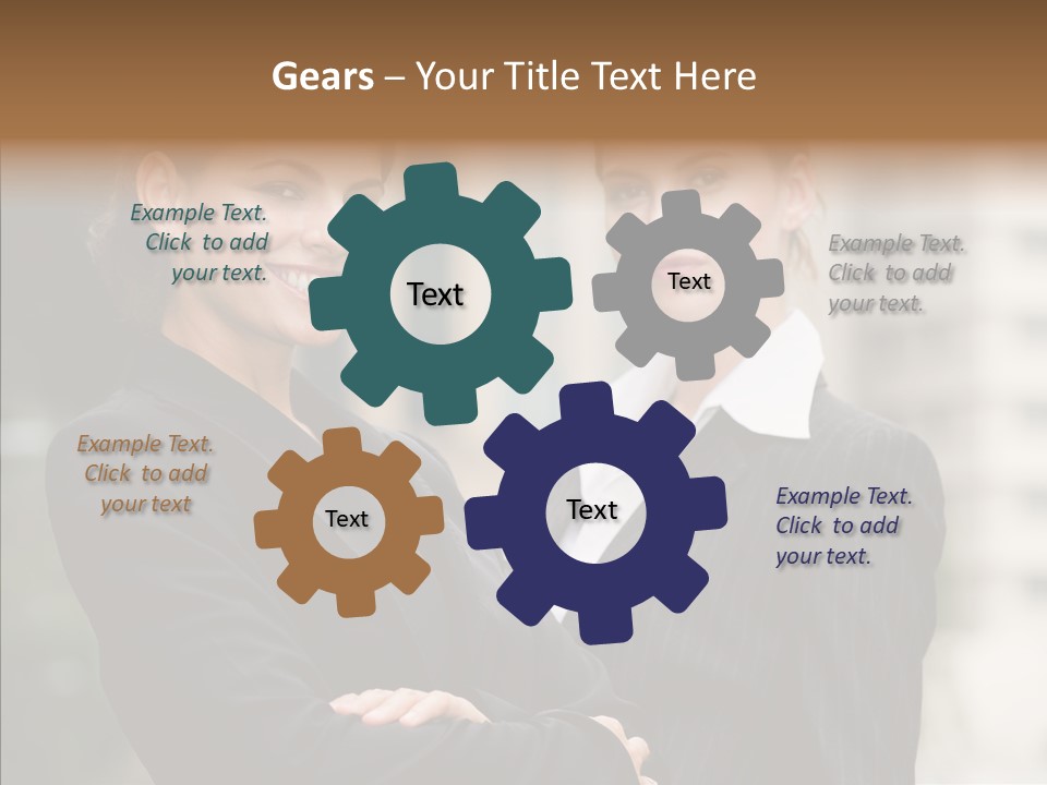 S Smart Blouse PowerPoint Template