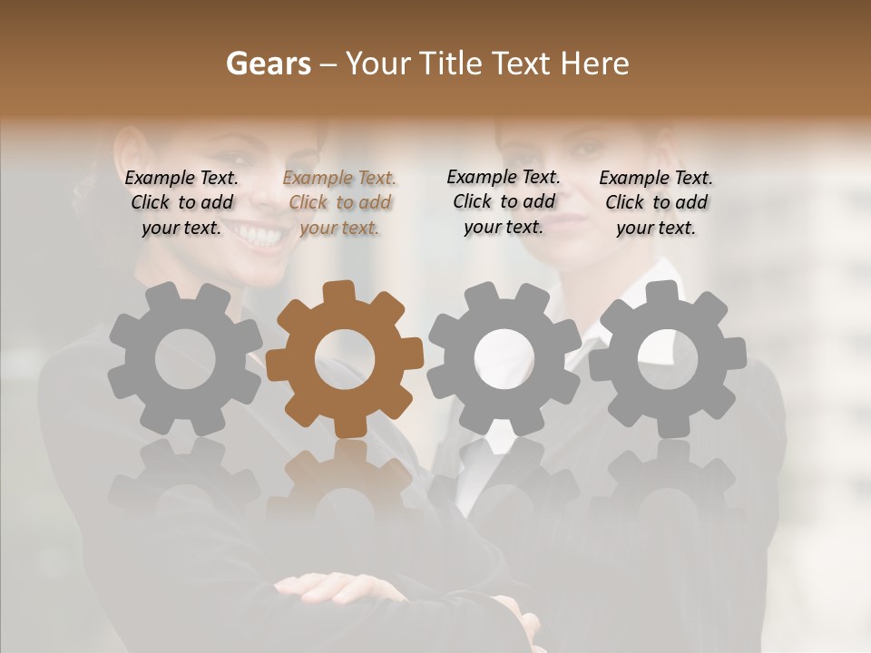 S Smart Blouse PowerPoint Template