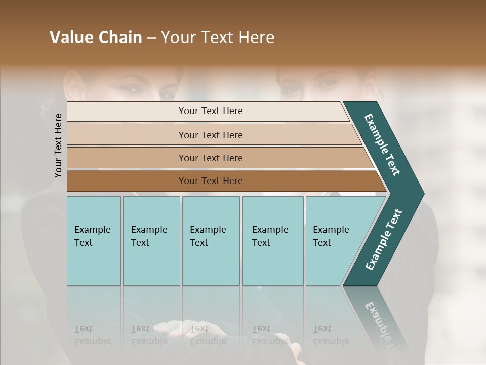 S Smart Blouse PowerPoint Template