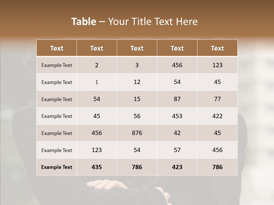 S Smart Blouse PowerPoint Template