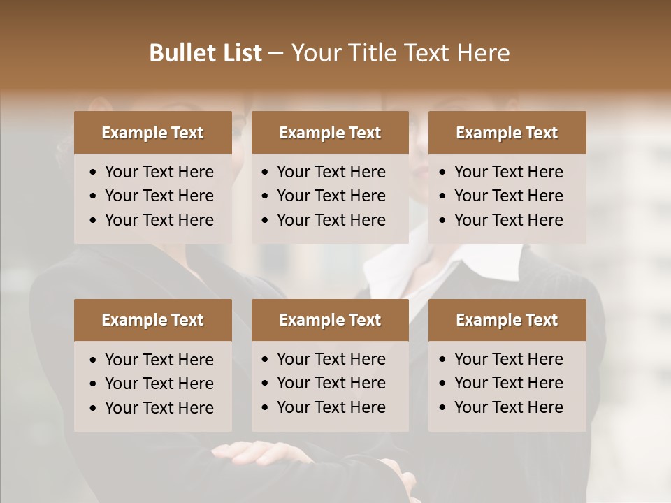 S Smart Blouse PowerPoint Template