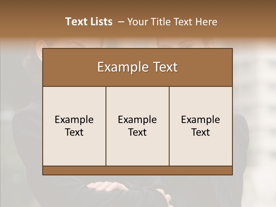 S Smart Blouse PowerPoint Template