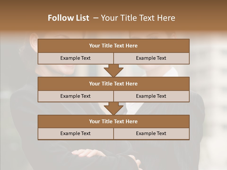 S Smart Blouse PowerPoint Template