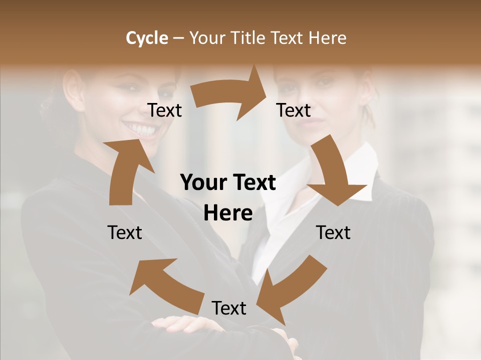 S Smart Blouse PowerPoint Template