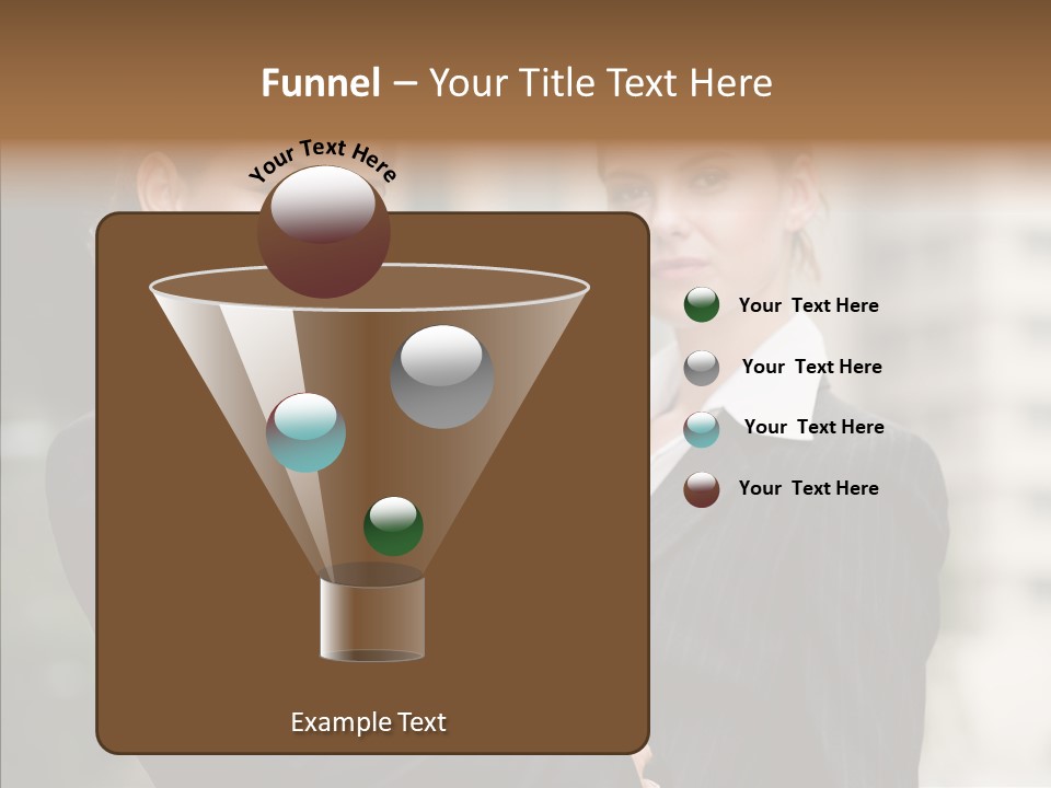 S Smart Blouse PowerPoint Template