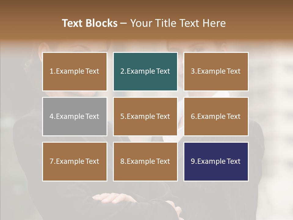 S Smart Blouse PowerPoint Template