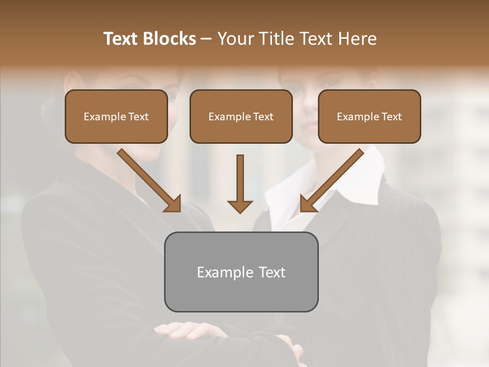 S Smart Blouse PowerPoint Template