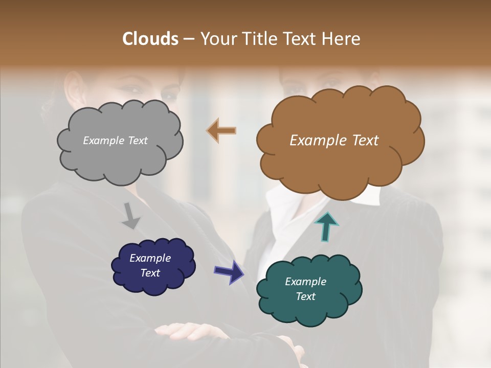 S Smart Blouse PowerPoint Template