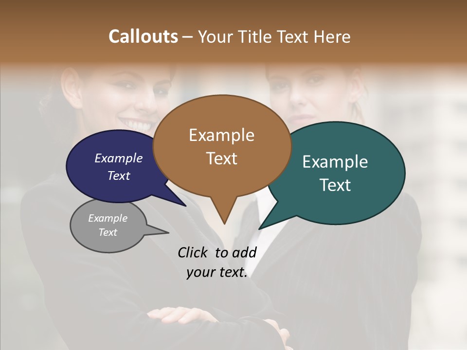 S Smart Blouse PowerPoint Template
