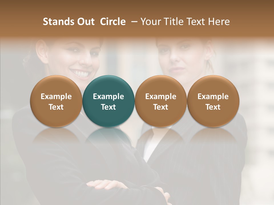 S Smart Blouse PowerPoint Template