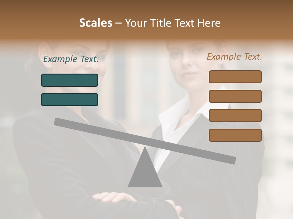 S Smart Blouse PowerPoint Template